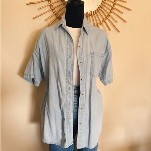Light Blue Denim Shirt